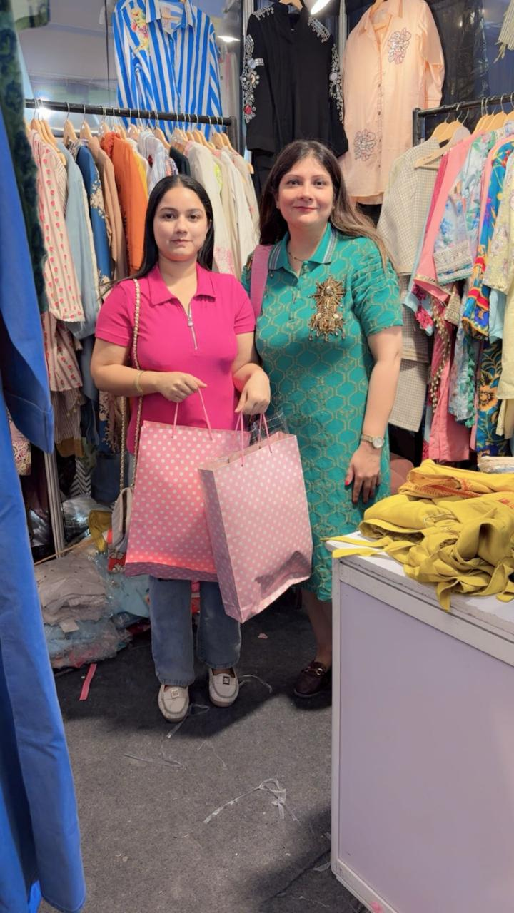 A Pink Palette by Neha piece styled by a customer